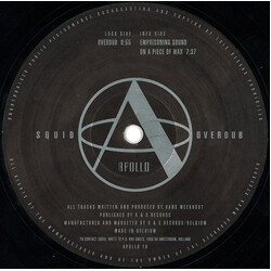 Sqvid Overdub USED VINYL 12INCH 45 RPM