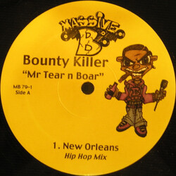 Bounty Killer Mr. Tear N' Boar (Remixes) USED VINYL 12INCH