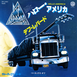 Def Leppard Ïíüû¢áê« = Hello America USED VINYL 7INCH 45 RPM SINGLE
