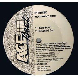 Intense (2) Movement Soul USED VINYL 12INCH 33 S RPM
