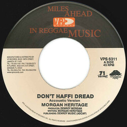 Morgan Heritage Don't Haffi Dread USED VINYL 7INCH 45 RPM