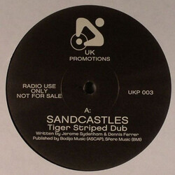 Jerome Sydenham & Dennis Ferrer Sandcastles (Tiger Striped Dub) USED VINYL 12INCH SINGLE SIDED 33 S RPM