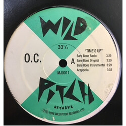 O.C. Time's Up USED VINYL 12INCH 33 S RPM REISSUE