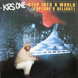 KRS-One Step Into A World (Rapture's Delight) USED VINYL 12INCH 33 S RPM