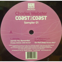 Charles Webster Coast 2 Coast Sampler 01 USED VINYL 12INCH SAMPLER