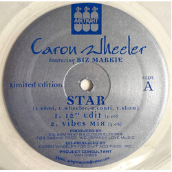 Caron Wheeler Star USED VINYL 12INCH SINGLE LIMITED EDITION