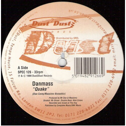 Danmass Quake / Time Stand USED VINYL 12INCH 33 S RPM