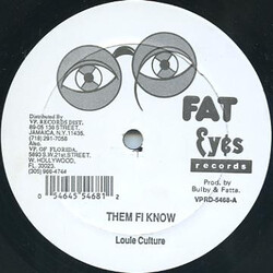 Louie Culture / Lukie D Them Fi Know / So Much In Love USED VINYL 12INCH 45 RPM