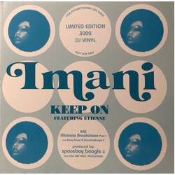 Imani Keep On / Ultimate Breakdown (Part I) USED VINYL 12INCH PROMO LIMITED EDITION