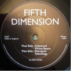 Fifth Dimension Exhumed USED VINYL 12INCH 33 S RPM