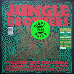 Jungle Brothers Black Is Black / Straight Out The Jungle (Remixed By DJ Soul Shock) + In Time USED VINYL 12INCH 45 RPM SINGLE