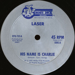 Laser (2) His Name Is Charlie USED VINYL 12INCH 45 RPM SINGLE