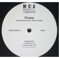 Shaggy Freaky Girl USED VINYL 12INCH PROMO