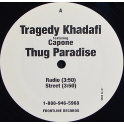 Tragedy Khadafi / Capone (3) Thug Paradise / True Confessions USED VINYL 12INCH