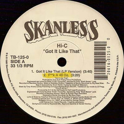 Hi-C Got It Like That USED VINYL 12INCH 33 S RPM