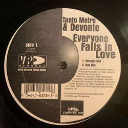 Tanto Metro & Devonte Everyone Falls In Love USED VINYL 12INCH 45 RPM MAXI-SINGLE