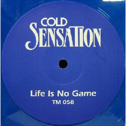 Cold Sensation Life Is No Game USED VINYL 12INCH 33 S RPM