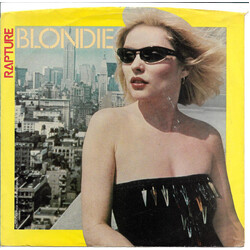Blondie Rapture USED VINYL 7INCH 45 RPM SINGLE STYRENE