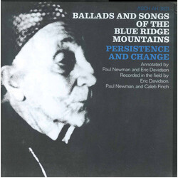 Various Ballads And Songs Of The Blue Ridge Mountains (Persistence And Change) Vinyl LP USED