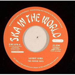The Pepper Pots Lucky Girl / Be My Baby USED VINYL 7INCH 45 RPM LIMITED EDITION