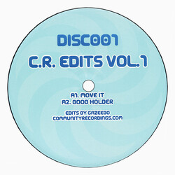 Gazeebo C.R. Edits Vol. 1 USED VINYL 12INCH