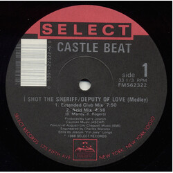 Castle Beat I Shot The Sheriff / Deputy Of Love (Medley) USED VINYL 12INCH 33 S RPM