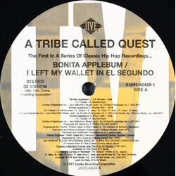 A Tribe Called Quest Bonita Applebum / I Left My Wallet In El Segundo USED VINYL 12INCH 33 S RPM
