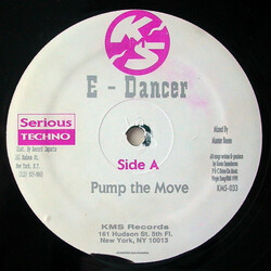 E-Dancer Pump The Move / Grab The Beat USED VINYL 12INCH 33 S RPM