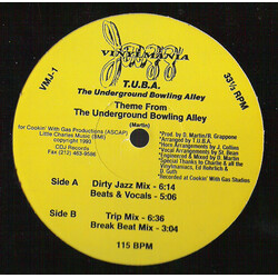 T.U.B.A. Theme From The Underground Bowling Alley USED VINYL 12INCH 33 S RPM