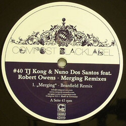 TJ Kong & Nuno Dos Santos / Robert Owens Merging Remixes USED VINYL 12INCH 45 RPM 33 S RPM