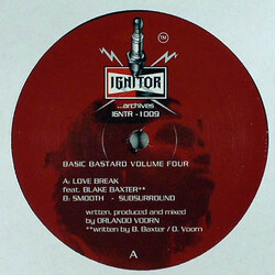 Basic Bastard Volume Four USED VINYL 12INCH REISSUE