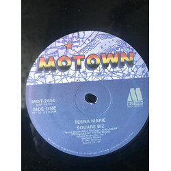 Teena Marie Square Biz / Behind The Groove USED VINYL 12INCH 33 S RPM REISSUE