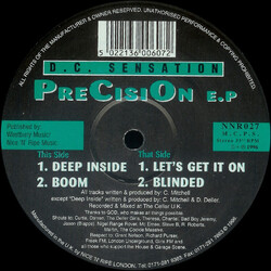 D.C. Sensation Precision E.P USED VINYL 12INCH 33 S RPM EP STEREO
