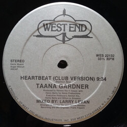 Taana Gardner Heartbeat USED VINYL 12INCH 33 S RPM REISSUE REMASTERED