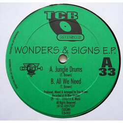 Troy Brown Wonders & Signs E.P. USED VINYL 12INCH EP 33 S RPM