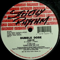 Dubble Dose Come On / Make Me Feel Good USED VINYL 12INCH 33 S RPM