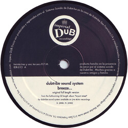 Dubtribe Sound System Breeze... USED VINYL 12INCH 33 S RPM