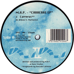 M.A.P. Carreras EP USED VINYL 12INCH EP LIMITED EDITION