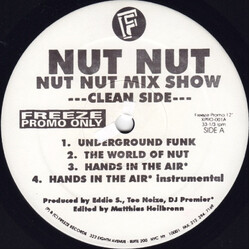 Nut Nut Nut Nut Mix Show USED VINYL 12INCH 33 S RPM PROMO