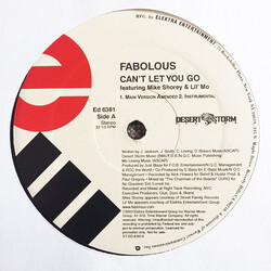 Fabolous Can't Let You Go / Damn USED VINYL 12INCH PROMO 33 S RPM