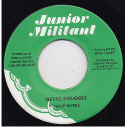 Philip Myers (2) Getho Struggle USED VINYL 7INCH 45 RPM REPRESS