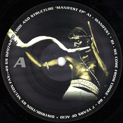 Code And Structure Manifest EP USED VINYL 12INCH EP