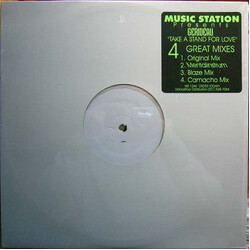 Gerideau Take A Stand For Love USED VINYL 12INCH WHITE LABEL 33 S RPM