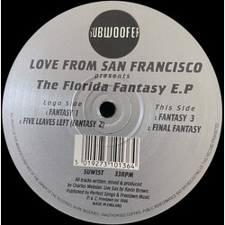 Love From San Francisco The Florida Fantasy E.P USED VINYL 12INCH 33 S RPM EP