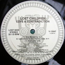 Lost Children Love & Contradiction USED VINYL 12INCH 33 S RPM