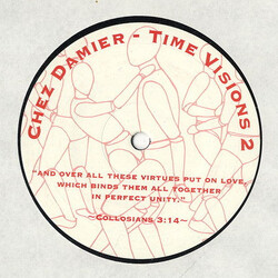 Chez Damier Time Visions 2 USED VINYL 12INCH 33 S RPM REPRESS