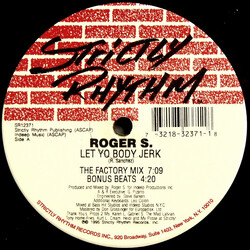 Roger Sanchez Let Yo Body Jerk / Get Hi USED VINYL 12INCH 33 S RPM