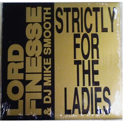 Lord Finesse / DJ Mike Smooth Strictly For The Ladies / Back To Back Rhyming USED VINYL 12INCH 33 S RPM REISSUE