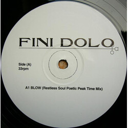 Fini Dolo Blow USED VINYL 12INCH 33 S RPM