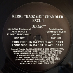 Kerri Chandler Magic USED VINYL 12INCH 33 S RPM